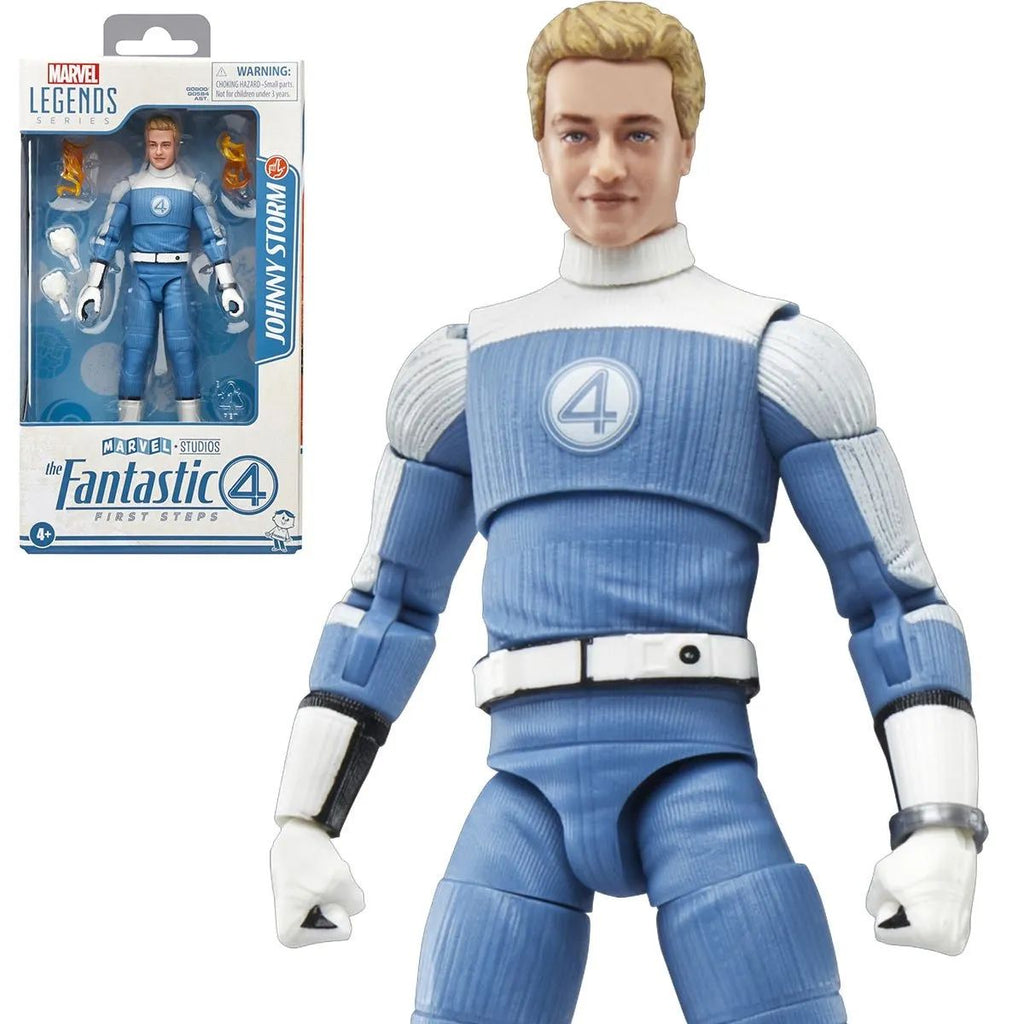 Los 4 Fantasticos 1ros Pasos Marvel Legends Johnny Storm