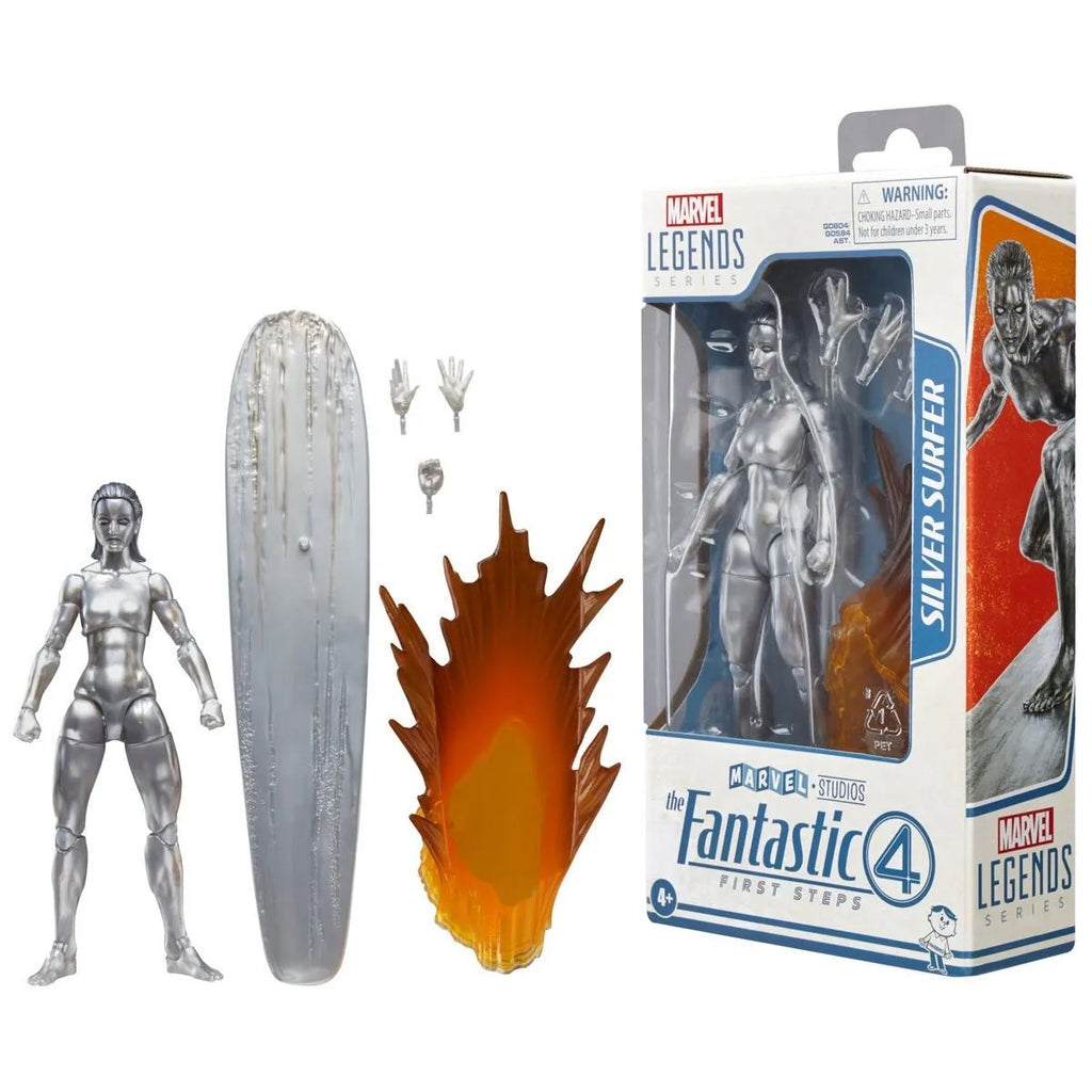 Los 4 Fantasticos 1ros Pasos Marvel Legends Silver Surfer