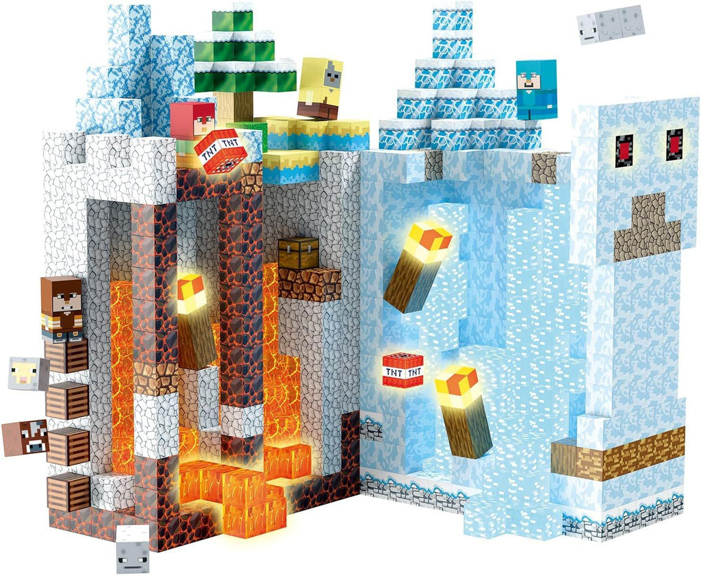 Set Bloques magnéticos Frozen imanes 200 PIEZAS con Luces