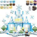 Set Bloques magnéticos Mundo Frozen 200 PIEZAS con Luces