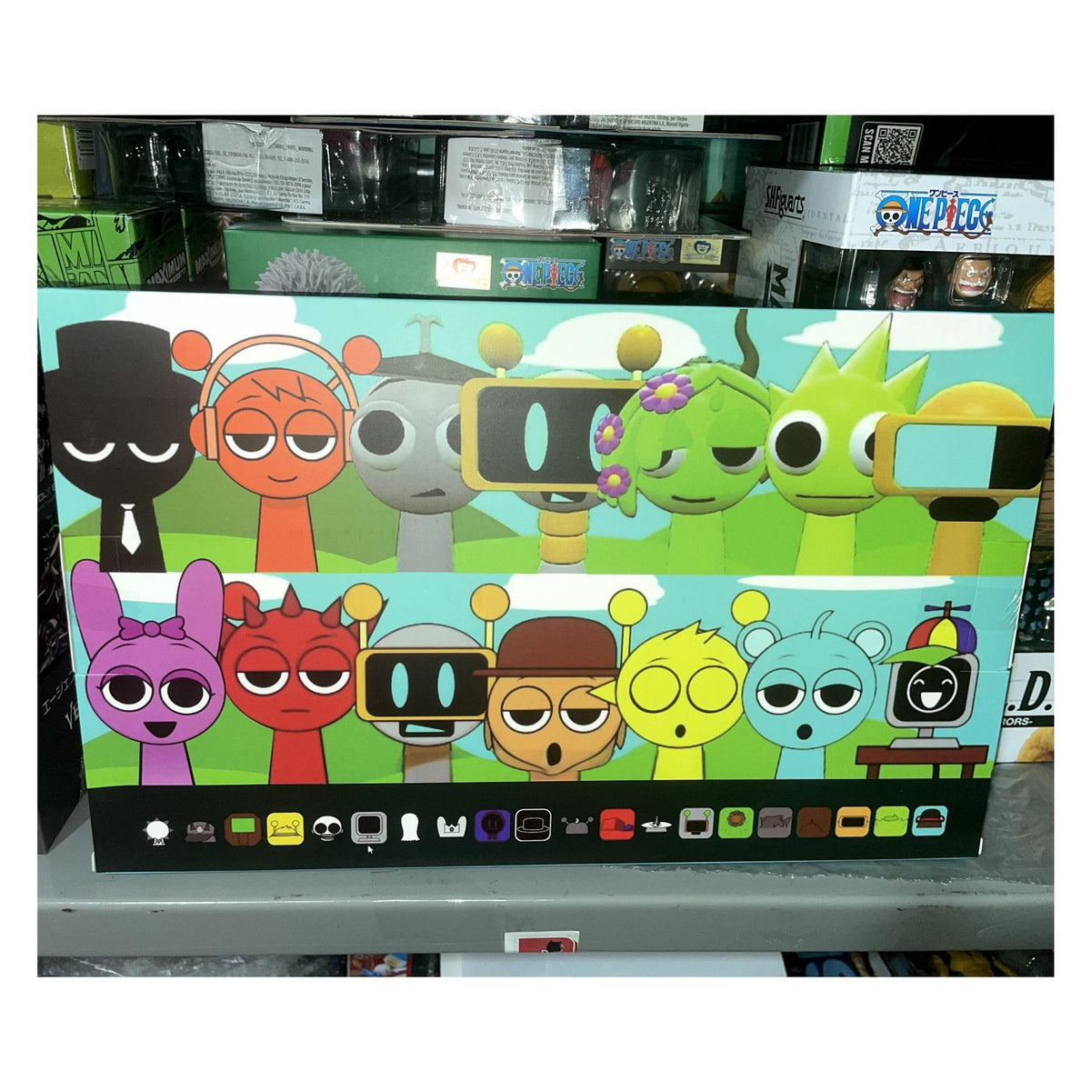 Calendario de Adviento Mini Figuras Sprunki Incredibox Set 48 Personajes al Azar