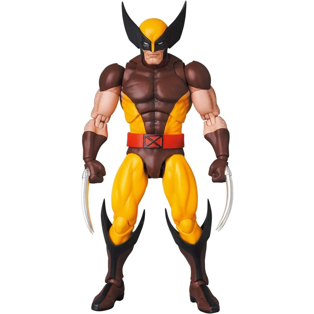 Figura X-Men Marvel MAFEX 138 Wolverine Brown Costume