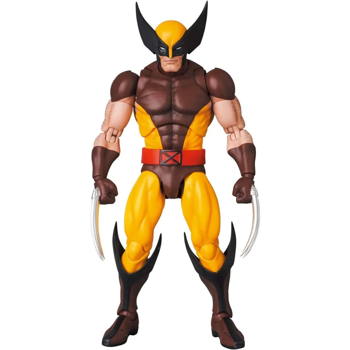 Figura X-Men Marvel MAFEX 138 Wolverine Brown Costume