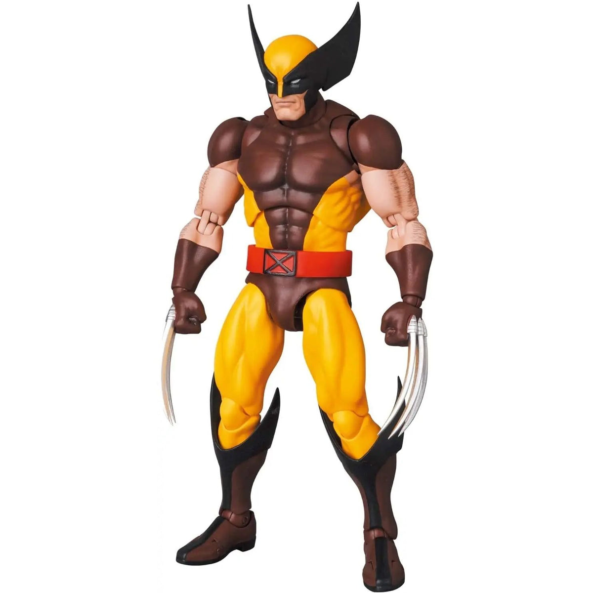 Figura X-Men Marvel MAFEX 138 Wolverine Brown Costume