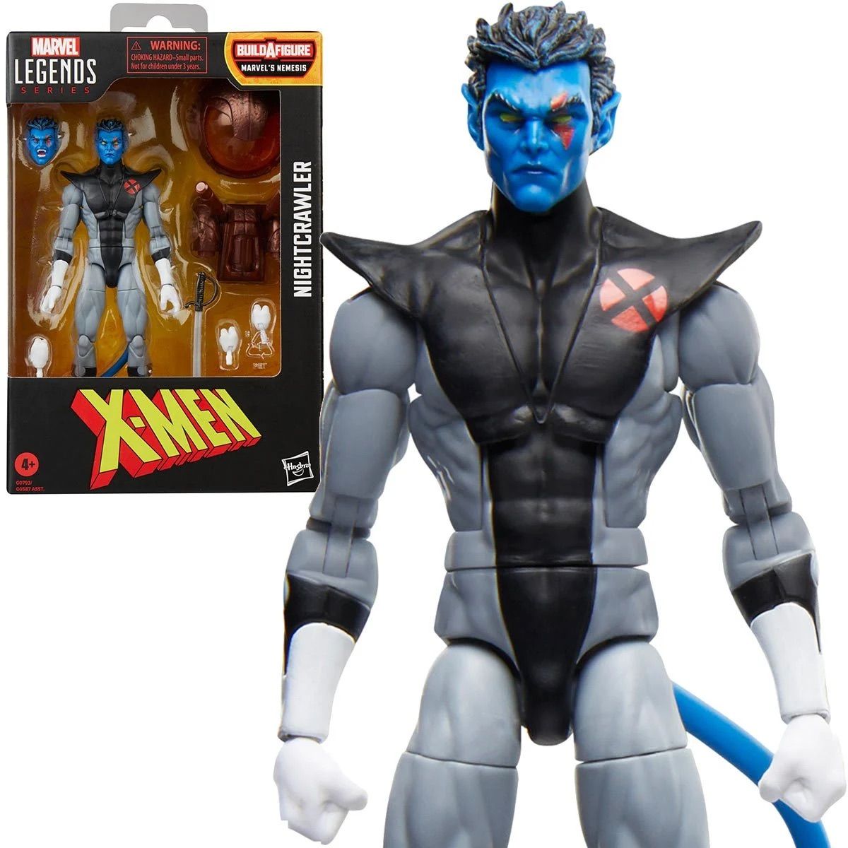Marvel Legends Series Nightcrawler X-Men BAF NEMESIS