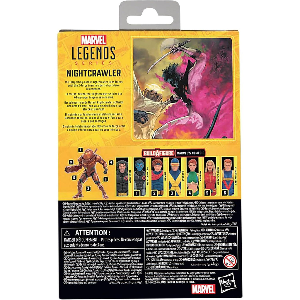 Marvel Legends Series Nightcrawler X-Men BAF NEMESIS