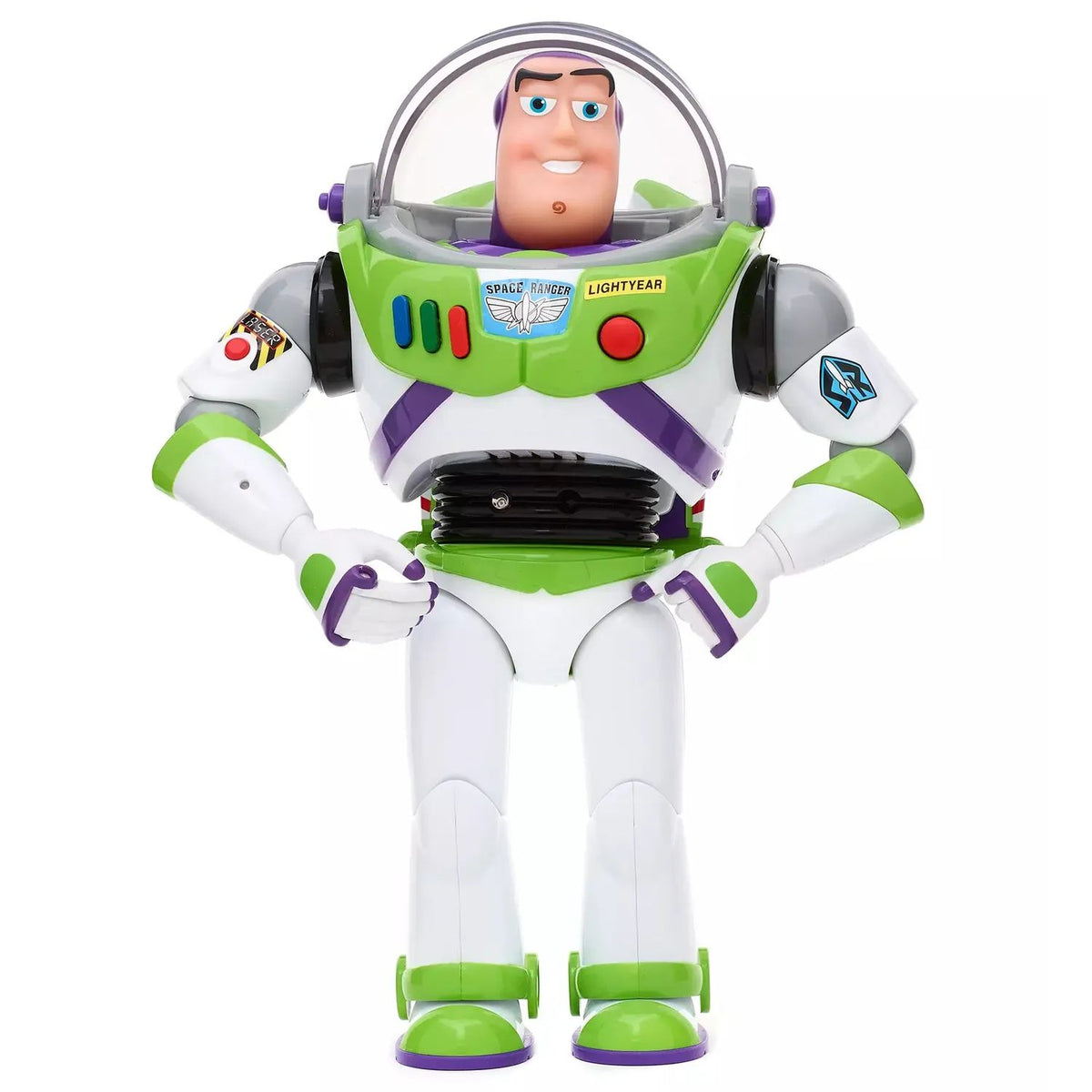 Muñeco Oficial Interactivo Toy Story Buzz Lightyear Luces y Sonidos Altura 30cm