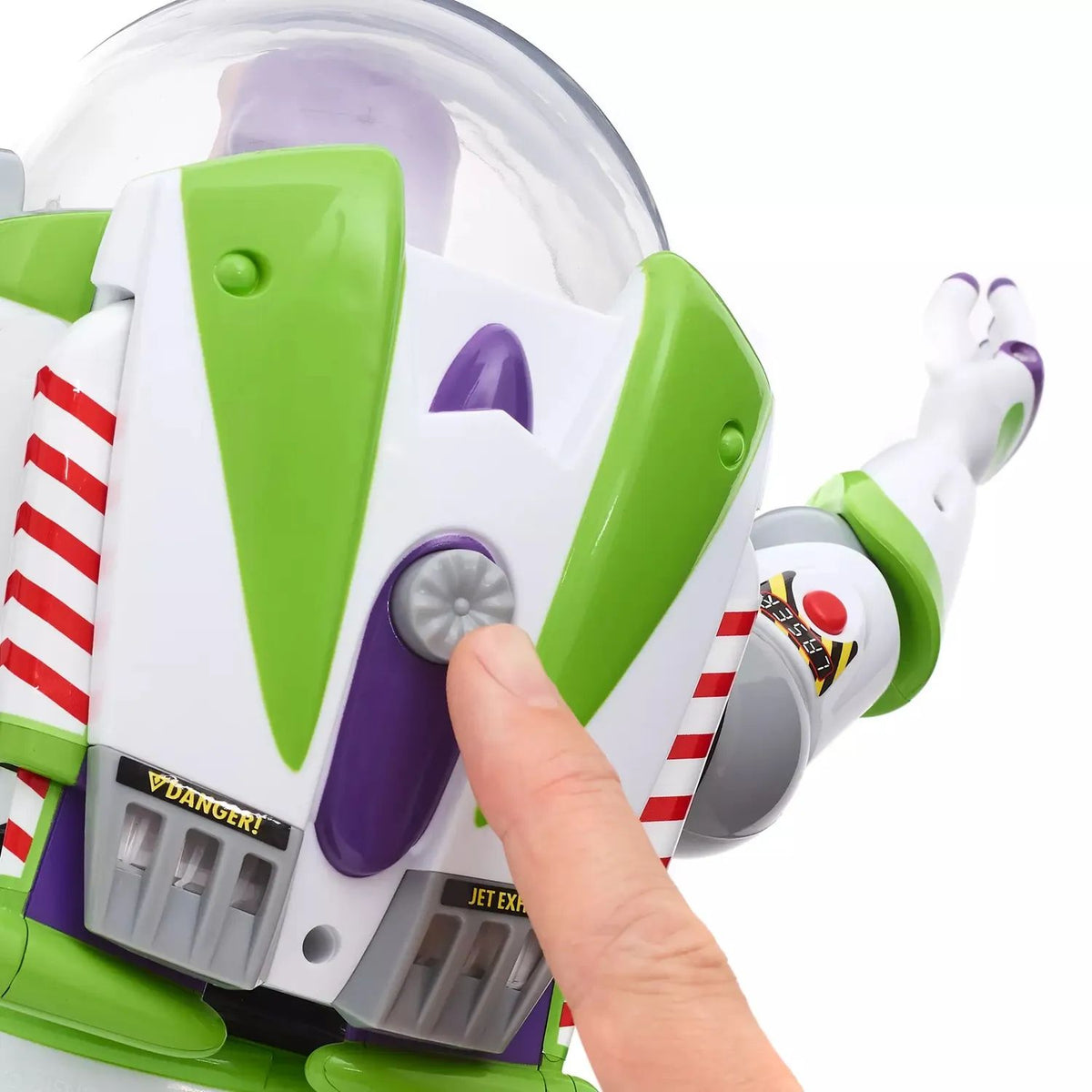 Muñeco Oficial Interactivo Toy Story Buzz Lightyear Luces y Sonidos Altura 30cm