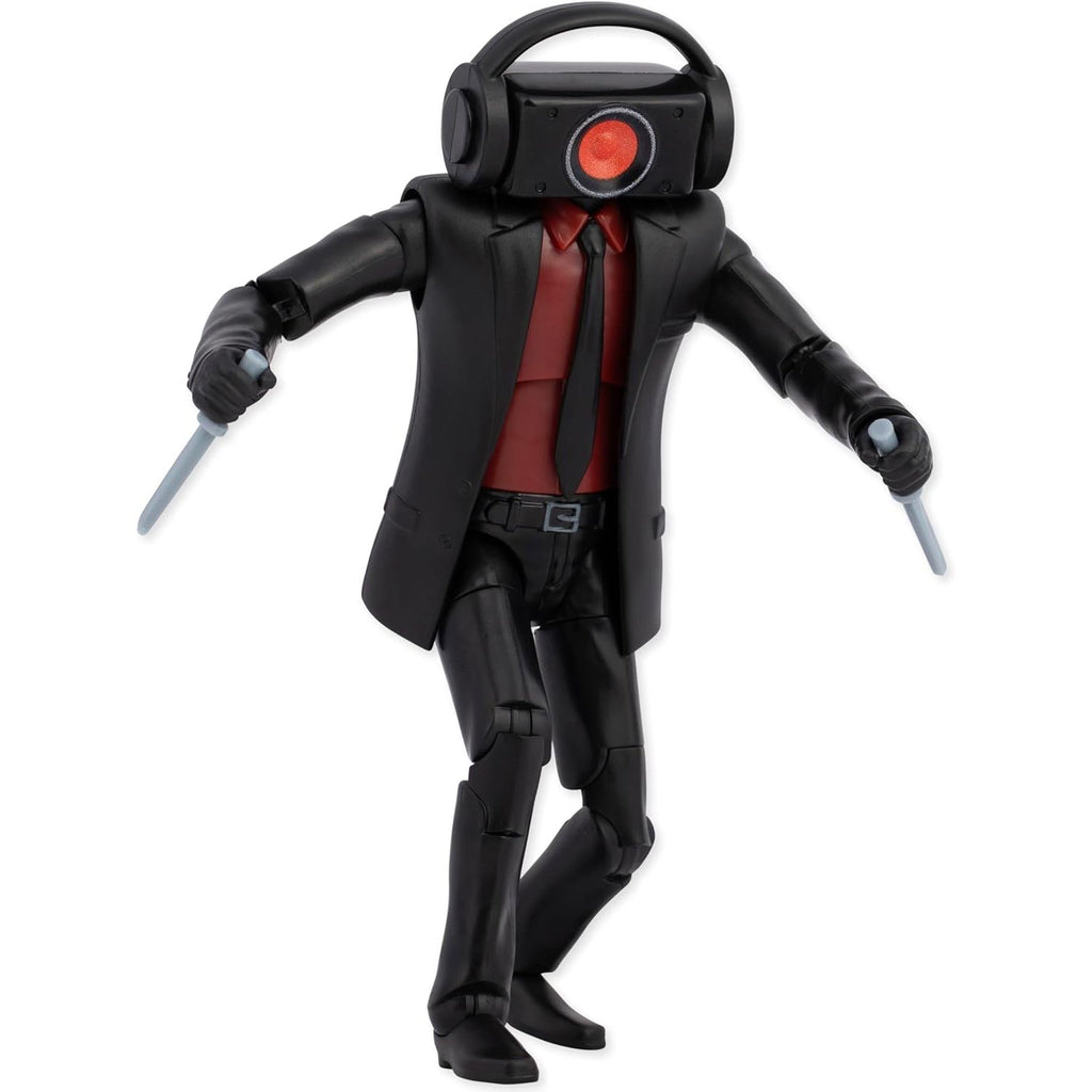 SKIBIDI Toilet Deluxe Figura Dark Speakerman 15cm