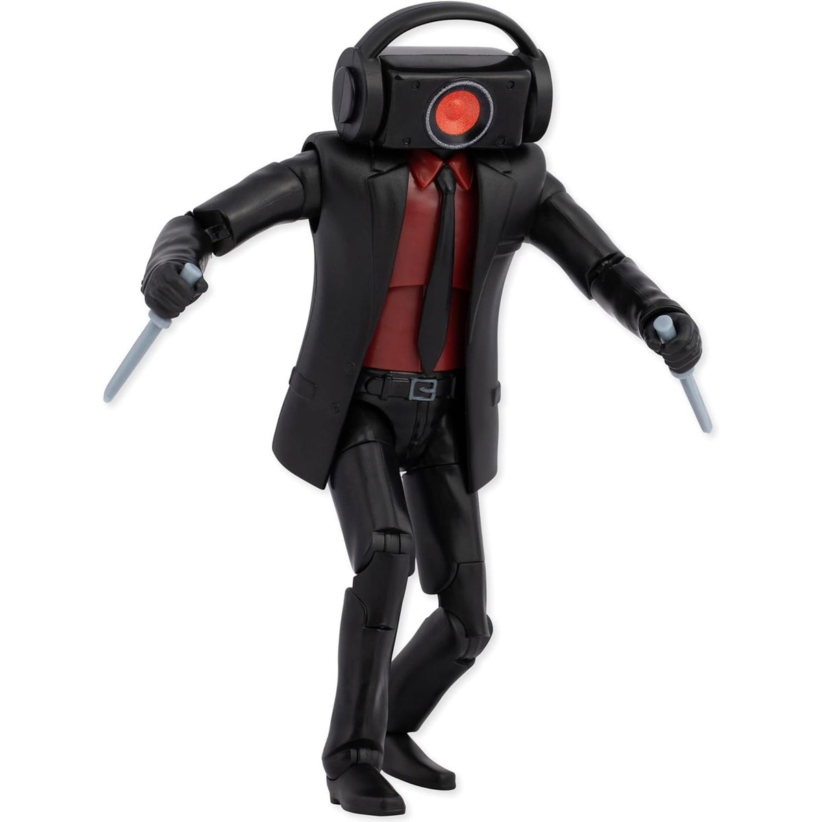 SKIBIDI Toilet Deluxe Figura Dark Speakerman 15cm
