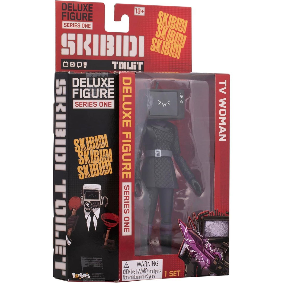 SKIBIDI Toilet Deluxe Figura coleccionable TV Woman 15cm