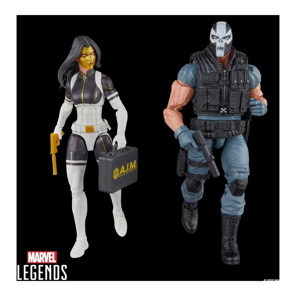 Pack 2 figuras Marvel Legends Madame Masque & Crossbones
