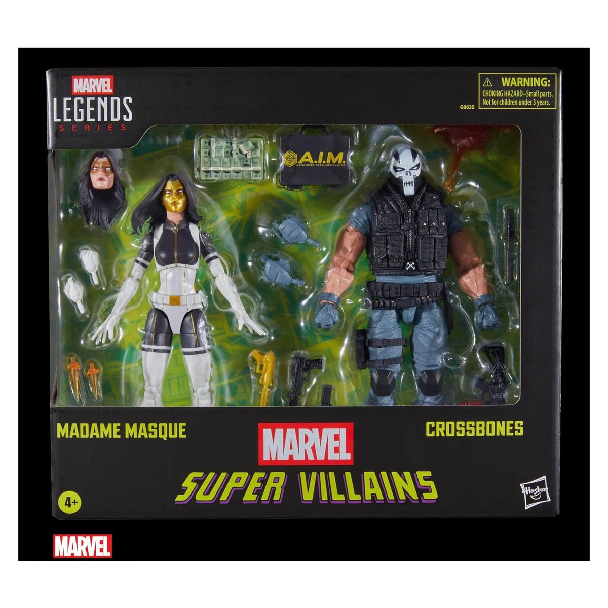 Pack 2 figuras Marvel Legends Madame Masque & Crossbones
