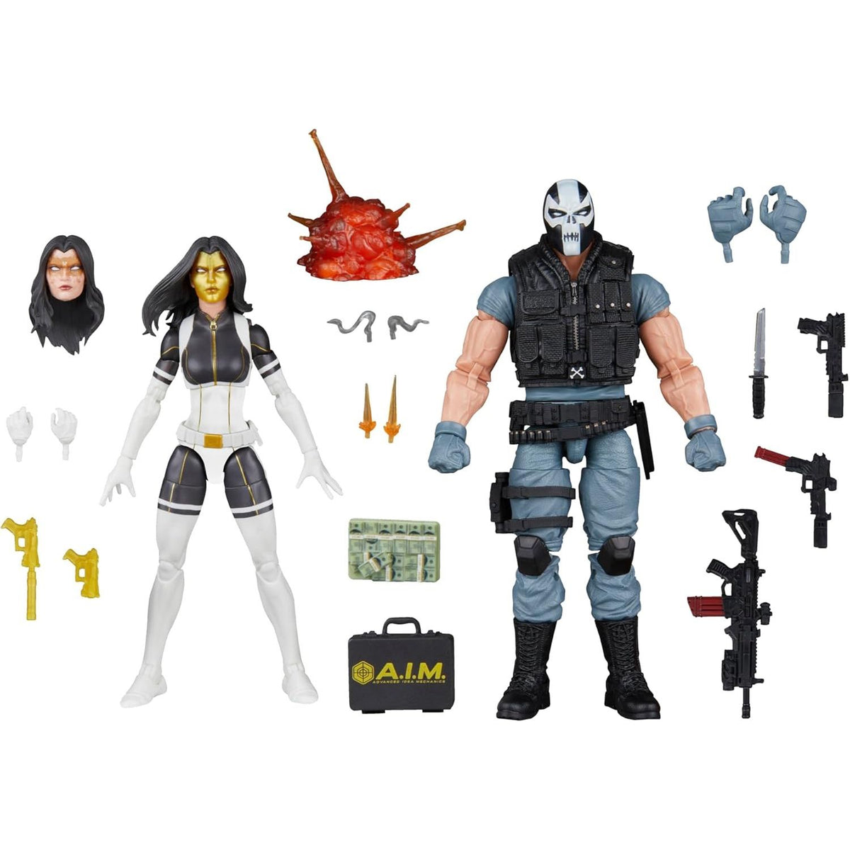 Pack 2 figuras Marvel Legends Madame Masque & Crossbones