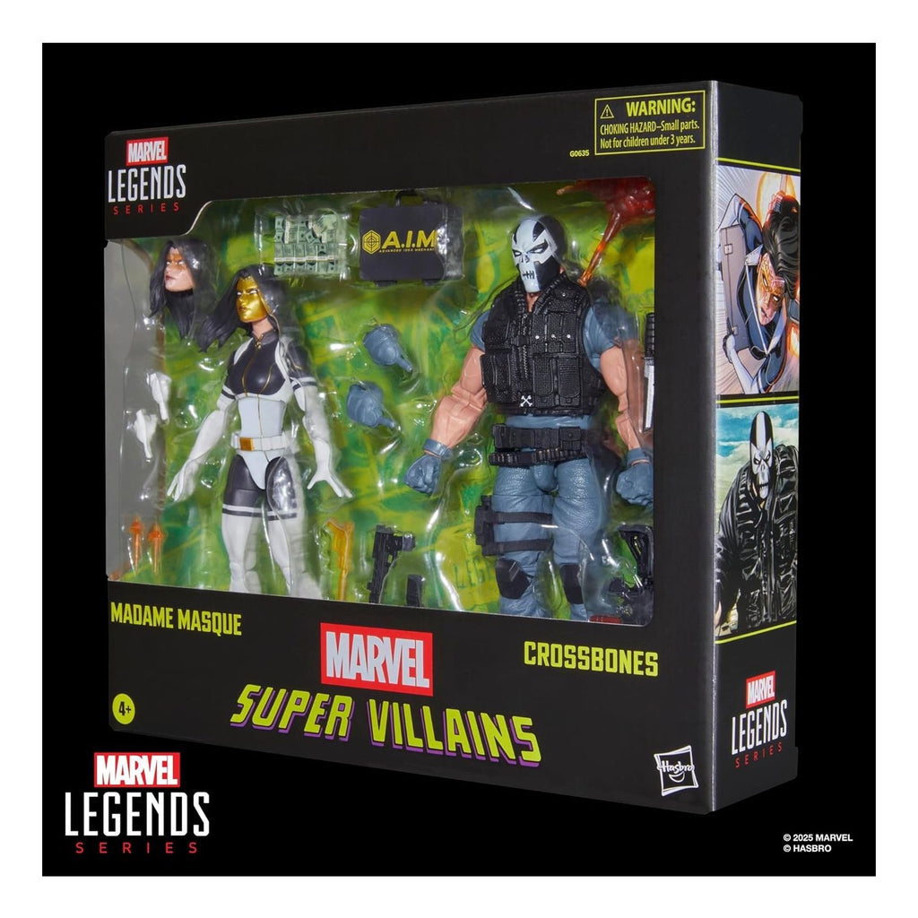 Pack 2 figuras Marvel Legends Madame Masque & Crossbones