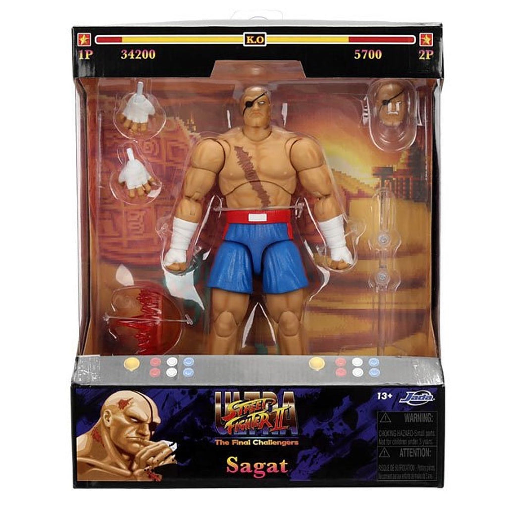 Figura Ultra Street Fighter II The Final Challengers Sagat