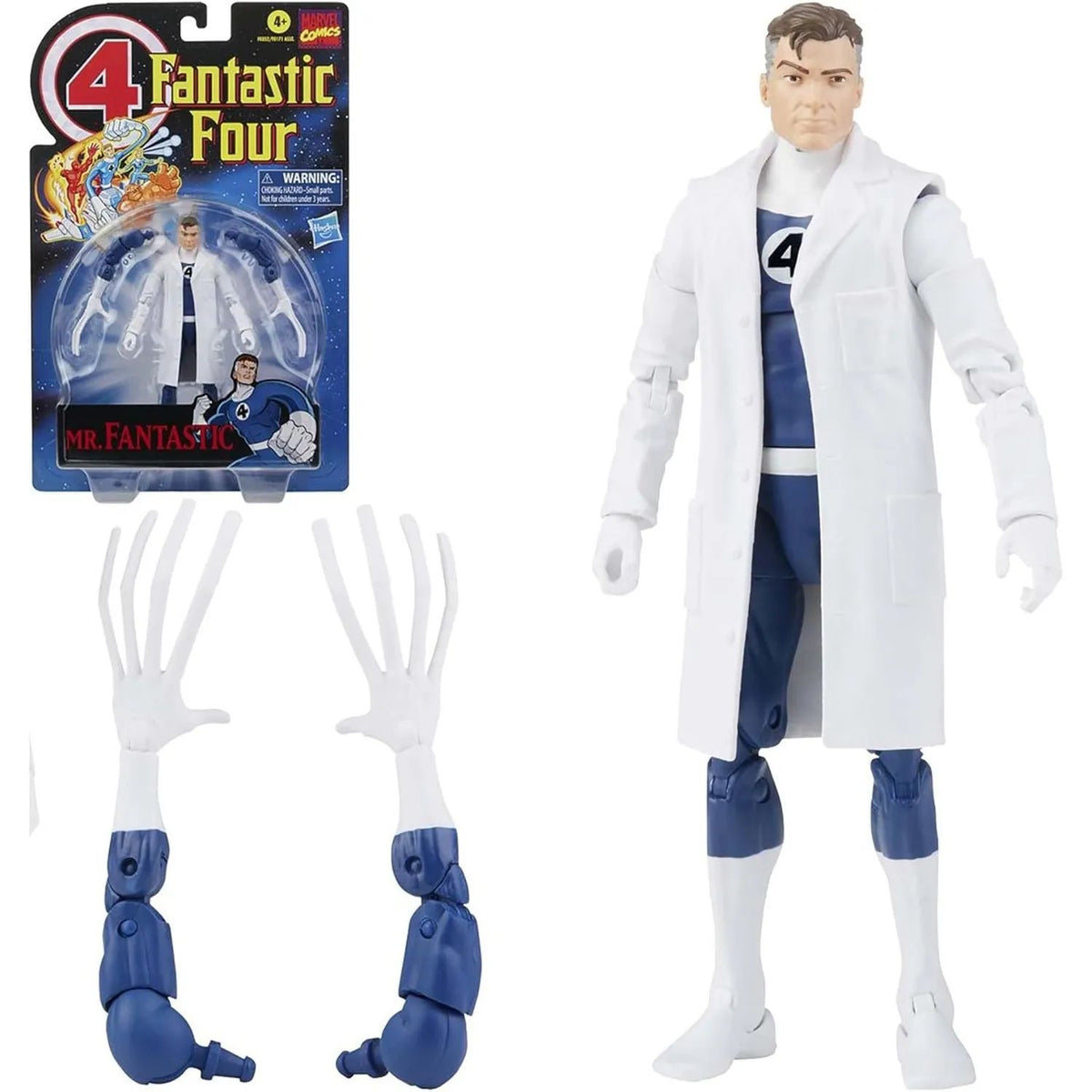 Los 4 Fantasticos Retro Marvel Legends Mr Fantastico