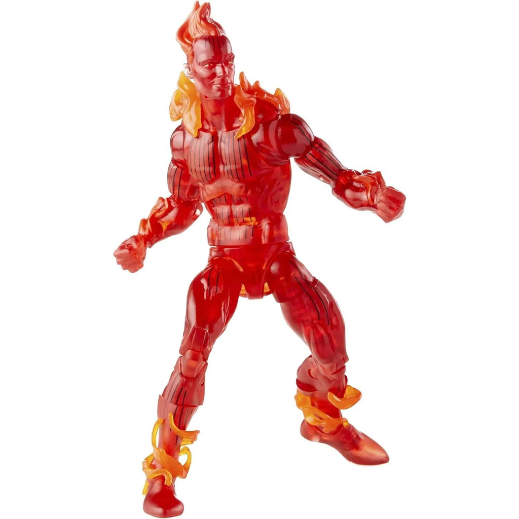 Los 4 Fantasticos Retro Marvel Legends Antorcha Humana