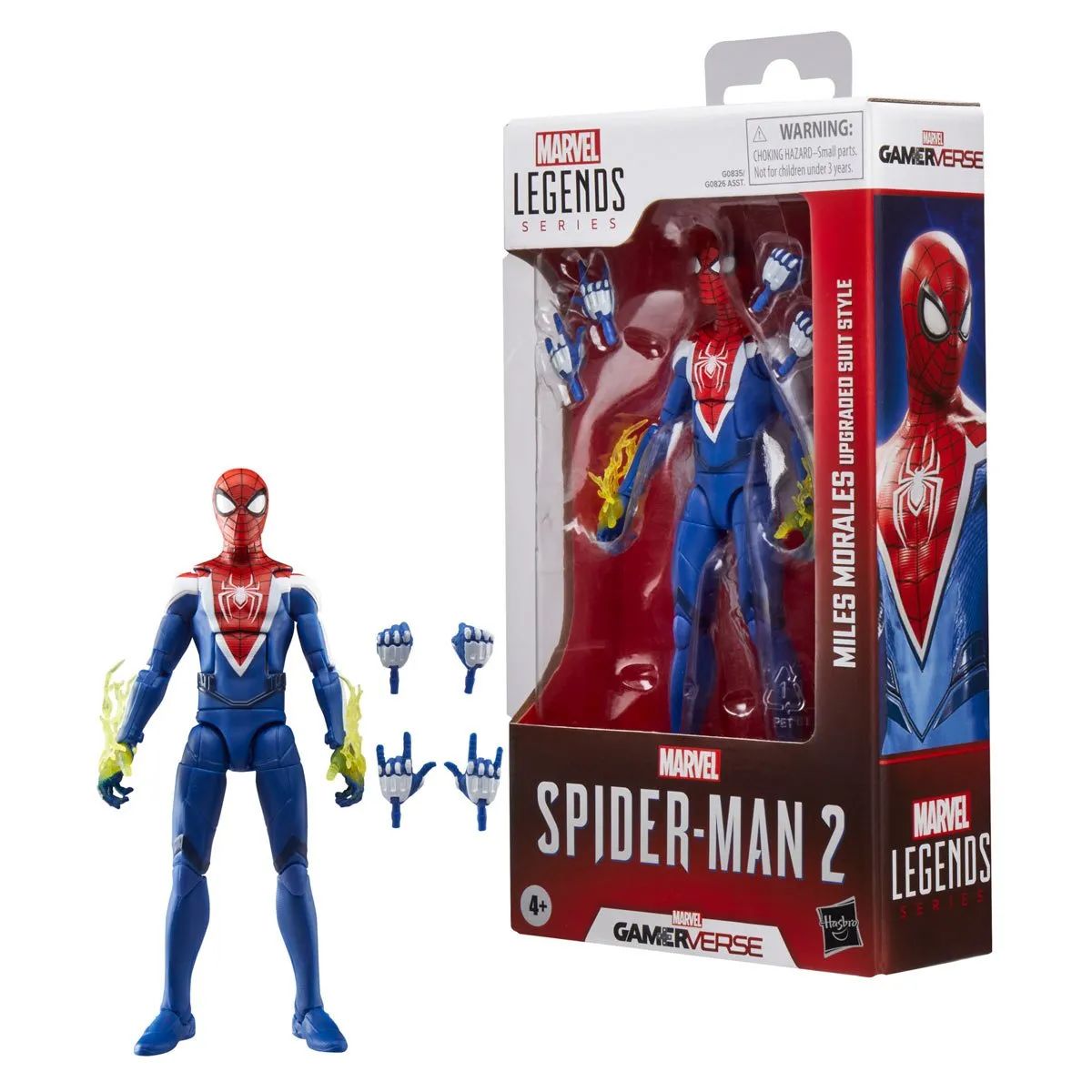 Spider-Man 2 Marvel Legends Gamerverse Miles Morales Up