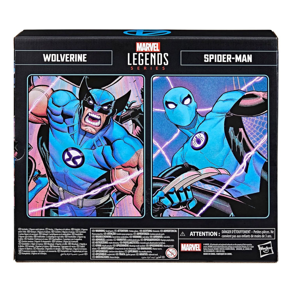 Los 4 Fantasticos Marvel Legends Spider-Man & Wolverine