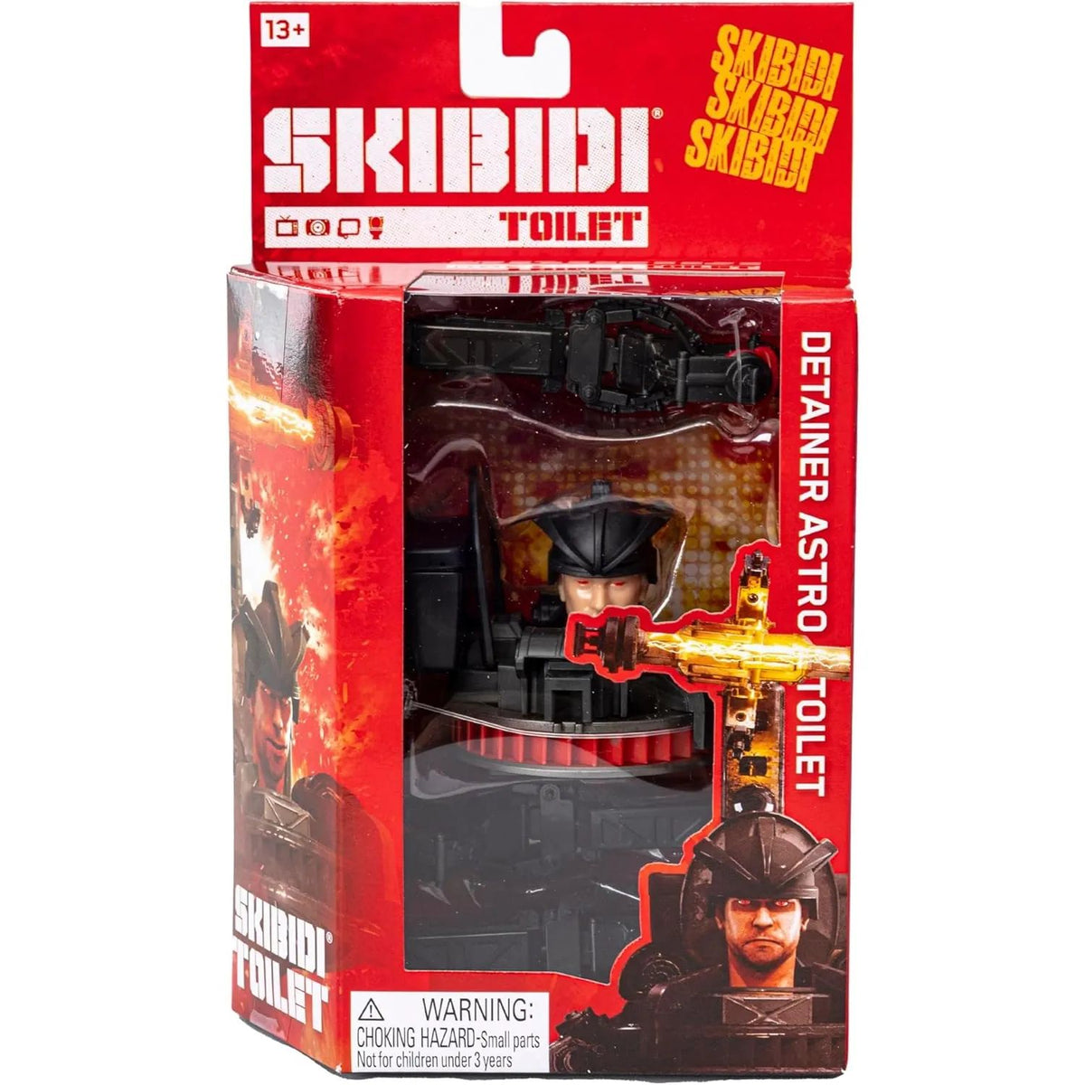SKIBIDI Toilet Deluxe Figura Detainer Astro 15cm