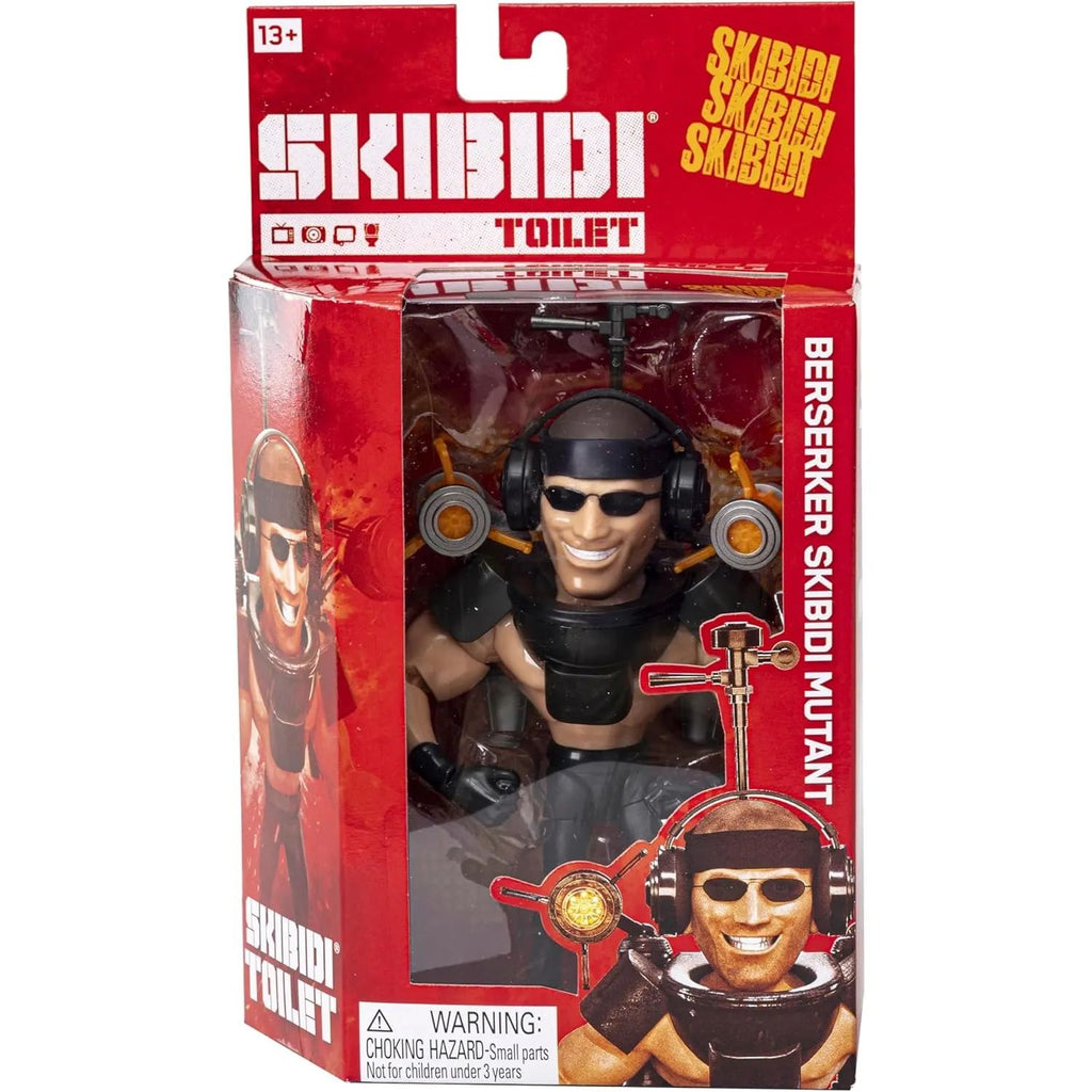 SKIBIDI Toilet Deluxe Figura Berserker Mutant 15cm