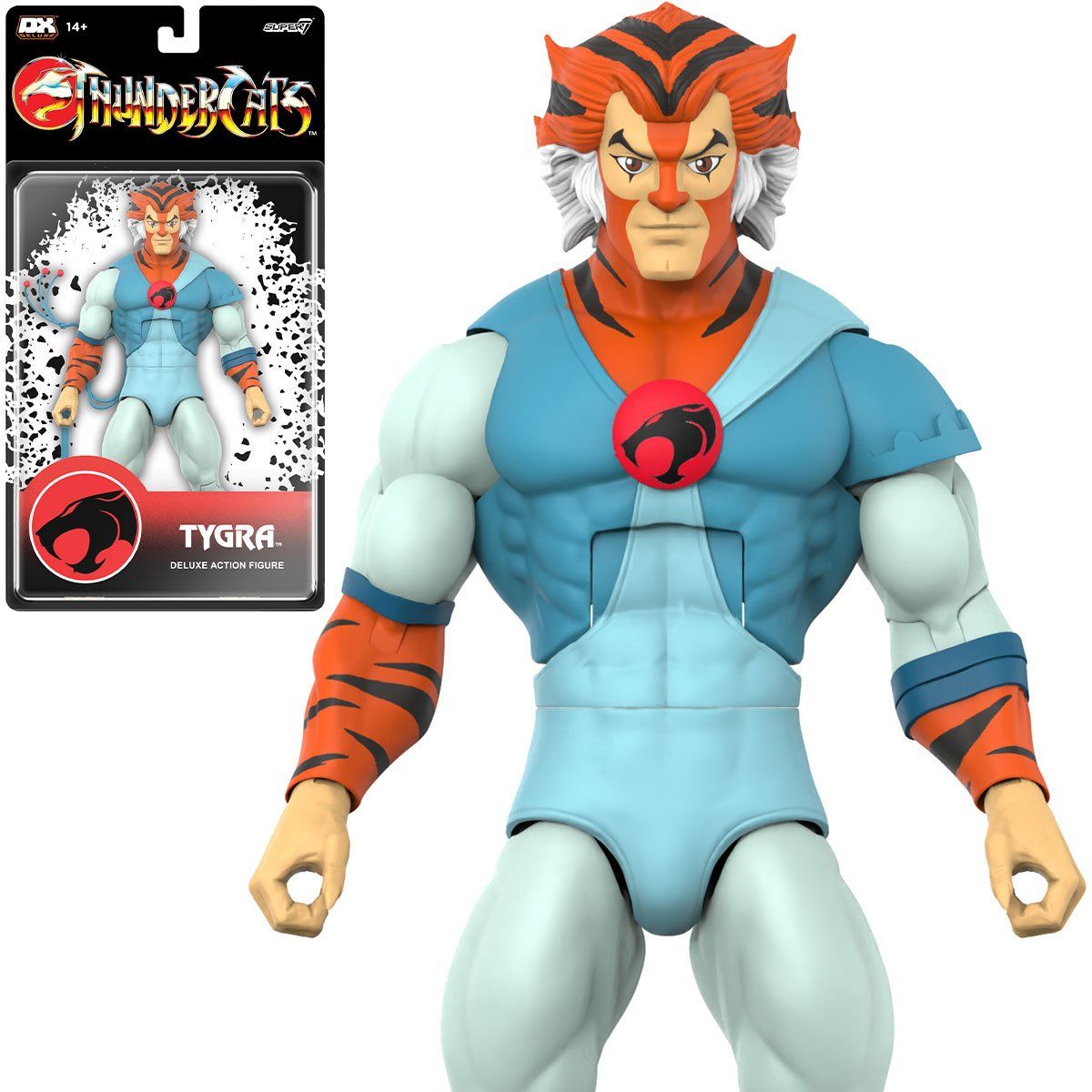 Figura de Tigro ThunderCats Deluxe Tygra Super7