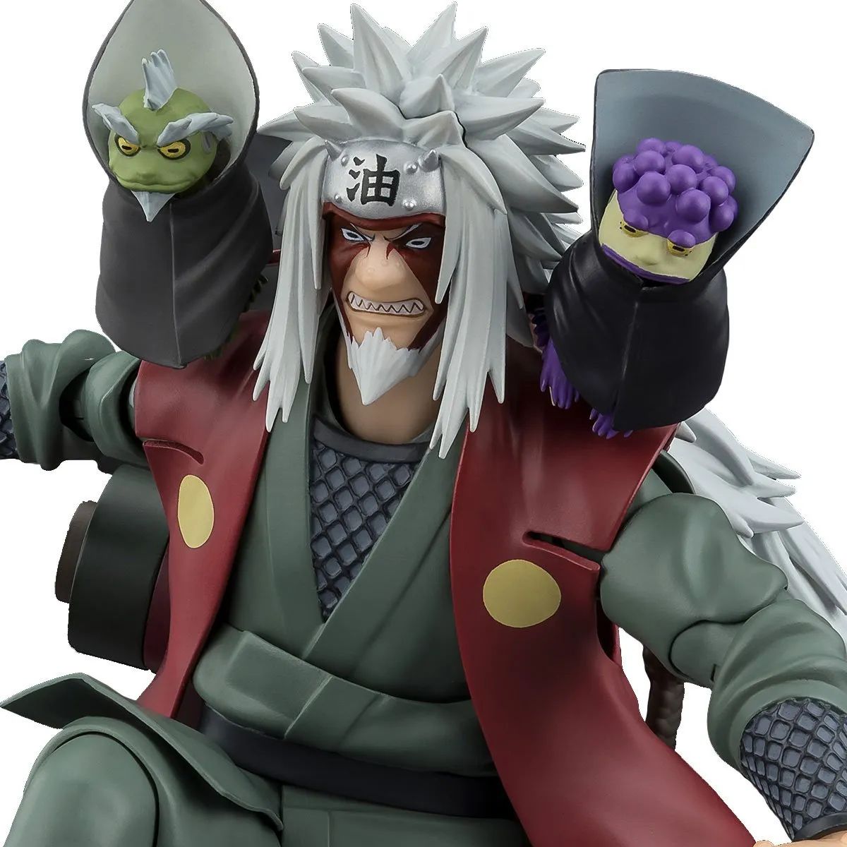 Naruto Shippuden SH Figuarts Jiraiya Set Modo Sabio