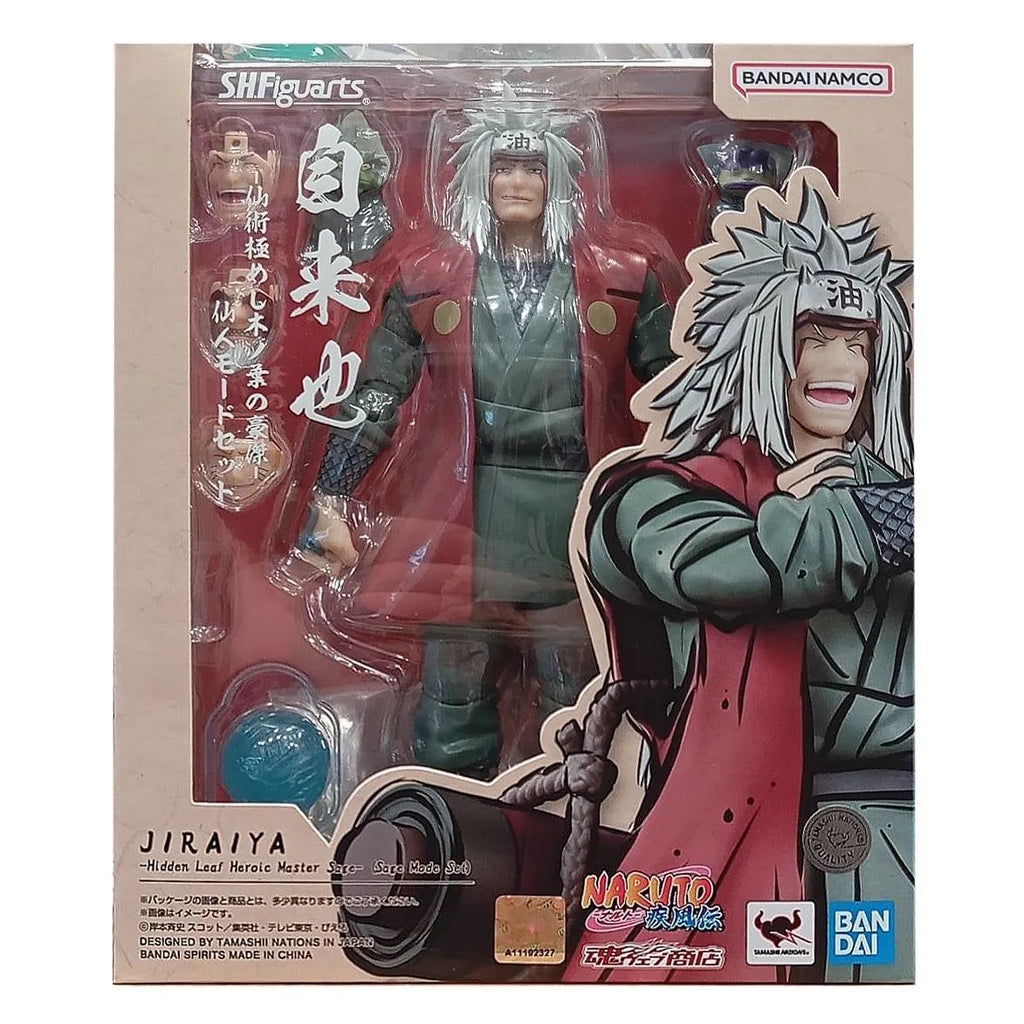 Naruto Shippuden SH Figuarts Jiraiya Set Modo Sabio