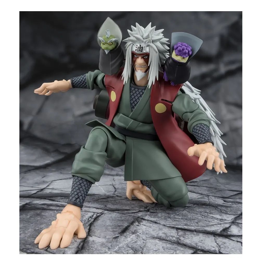 Naruto Shippuden SH Figuarts Jiraiya Set Modo Sabio