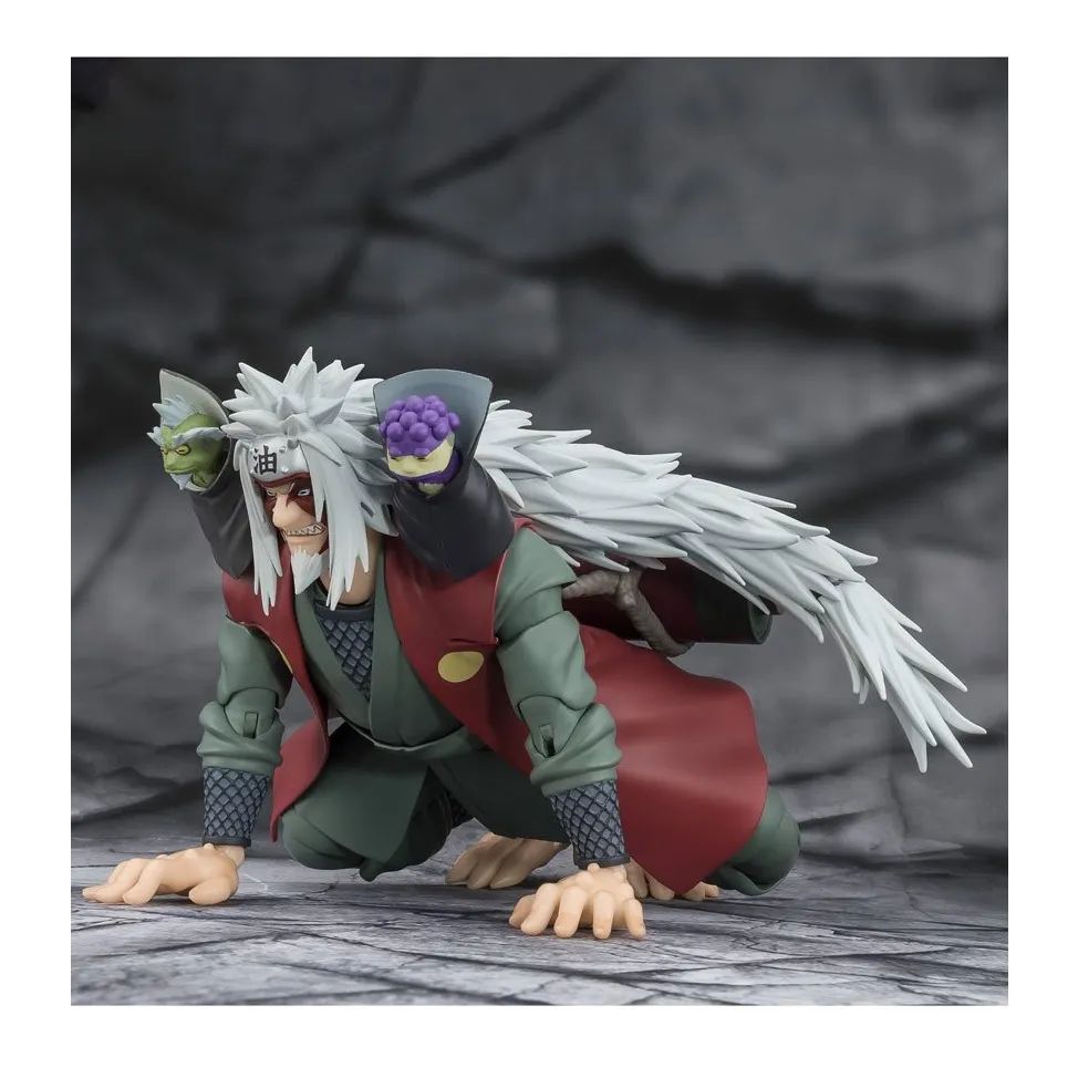 Naruto Shippuden SH Figuarts Jiraiya Set Modo Sabio