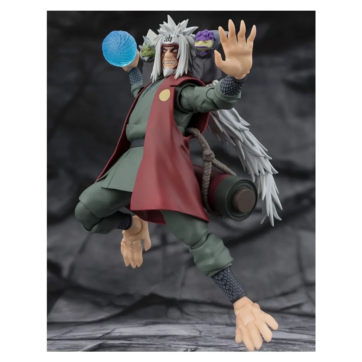 Naruto Shippuden SH Figuarts Jiraiya Set Modo Sabio