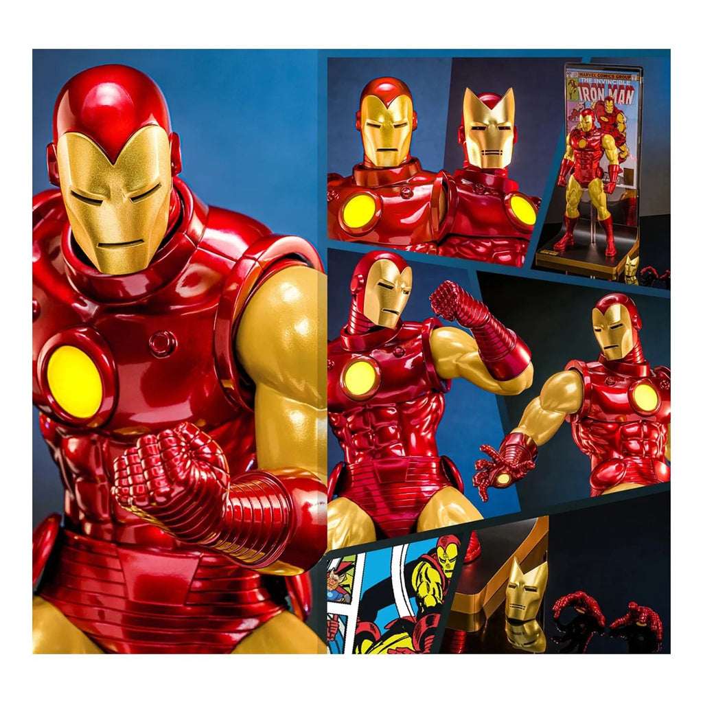 Figura Ironman Avengers Marvel Comic Iron Man Hono Studio Escala 1-6 Altura 32cm