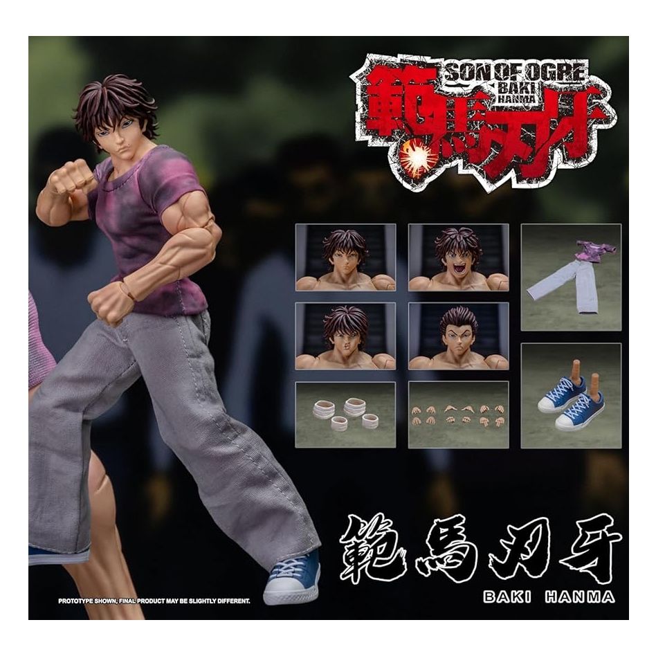 Figura Baki Hanma Son of Ogre Storm Collectibles Exclusive