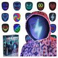 Máscara LED con Detección gestos para Halloween +12 años