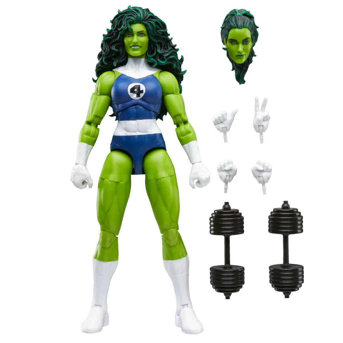 Los 4 Fantasticos Retro Marvel Legends She Hulk