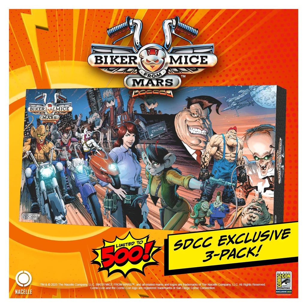 Set Moto Ratones Throttle Modo & Vinnie SDCC 2025