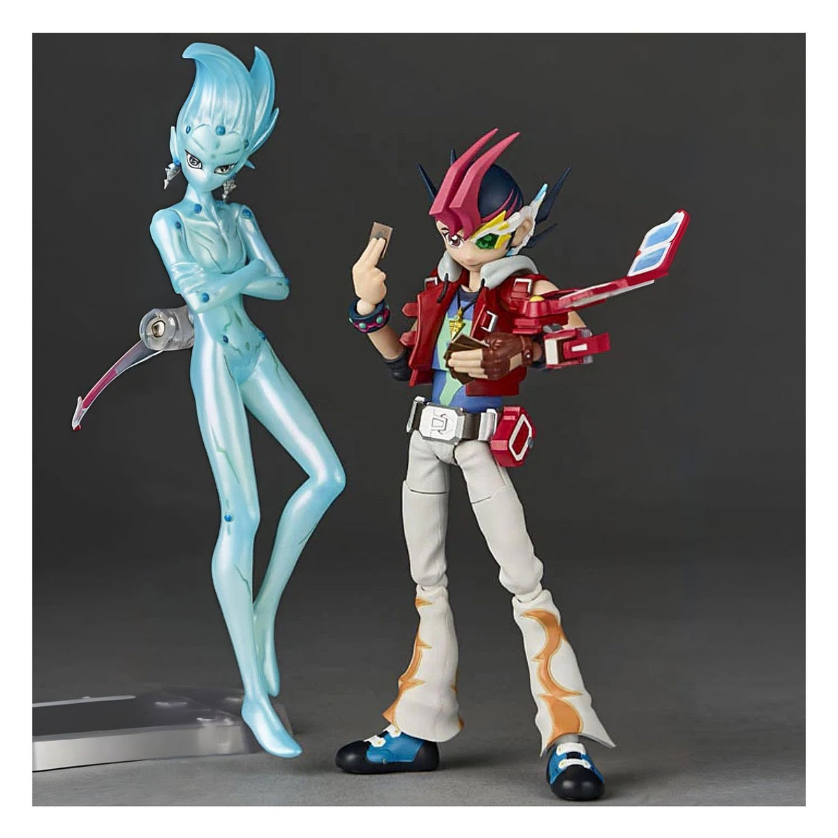Yu-Gi-Oh Duel Monsters GX Revoltech Yuma Tsukumo & Astral