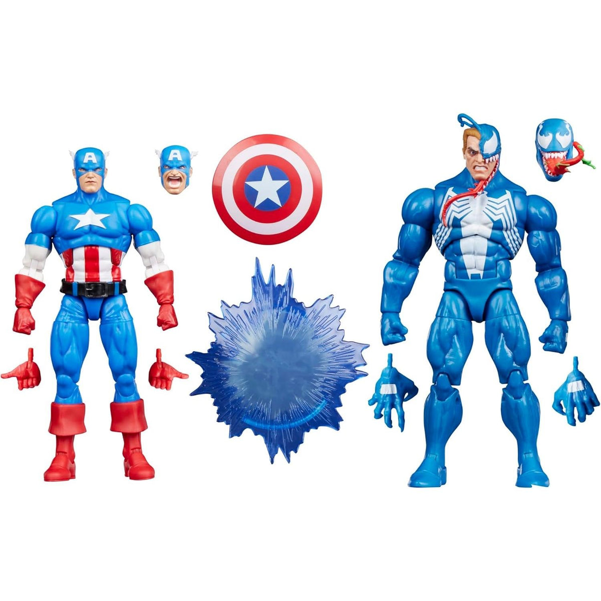 Marvel Legends Gamerverse Captain America vs. Venom 2 PACK