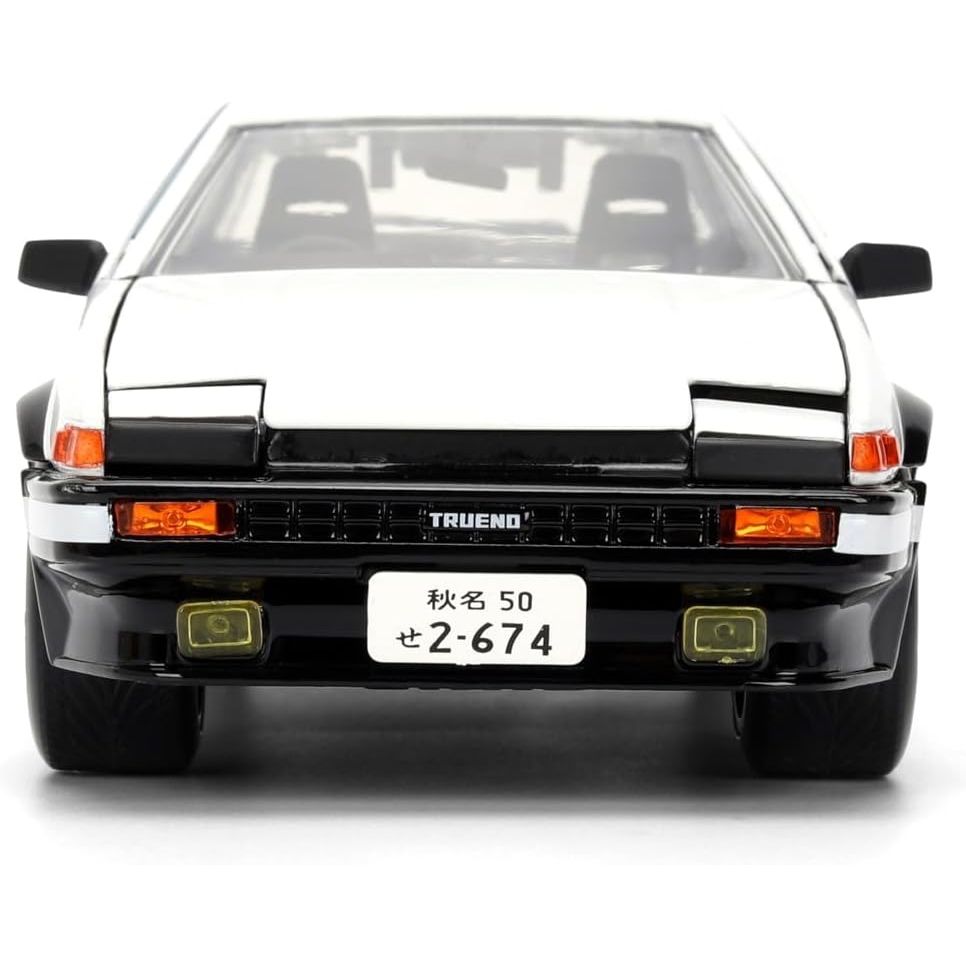 Auto Escala de Metal 1-24 Initial D 1986 Toyota Trueno AE86