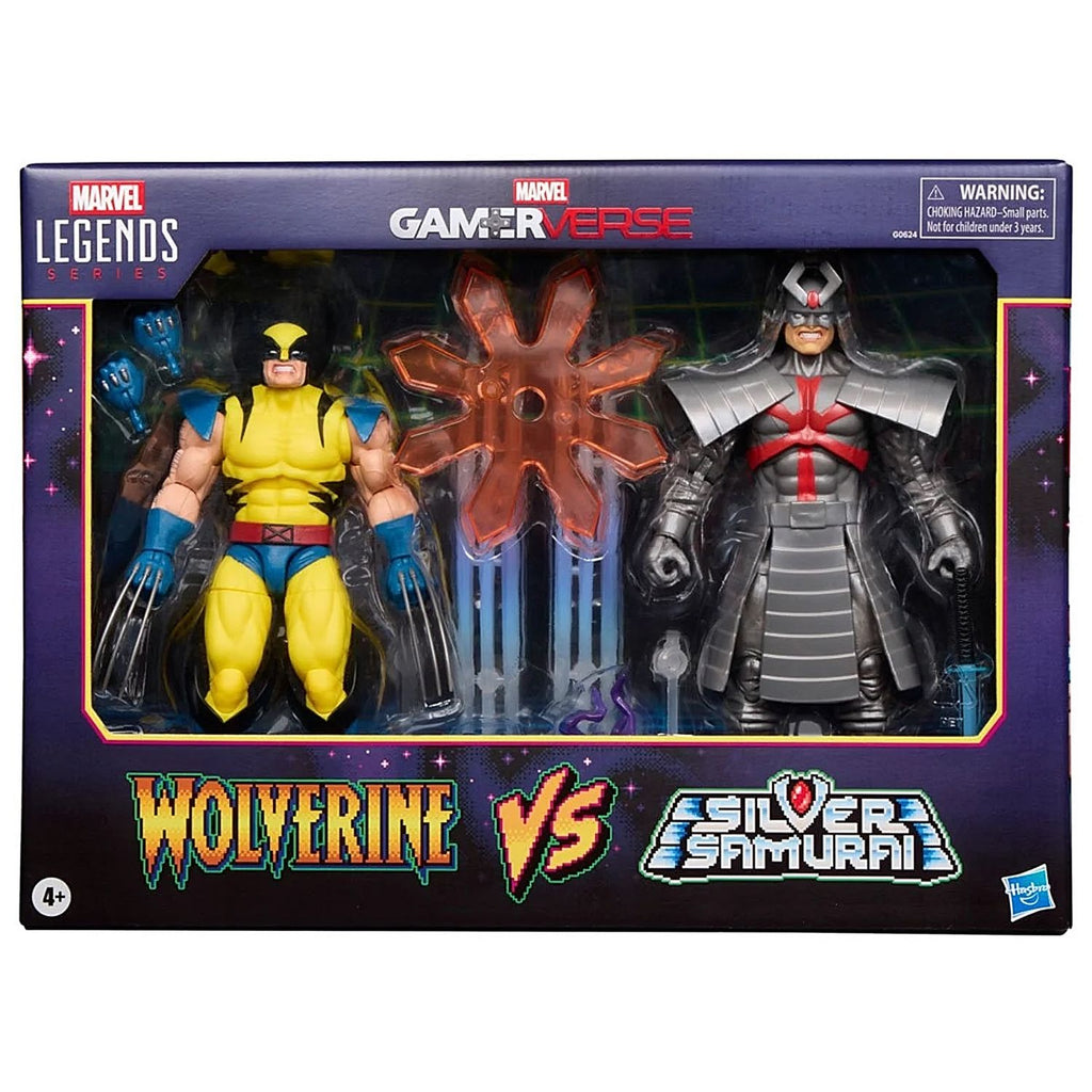Marvel Legends Gamerverse Wolverine vs Silver Samurai 2 PACK