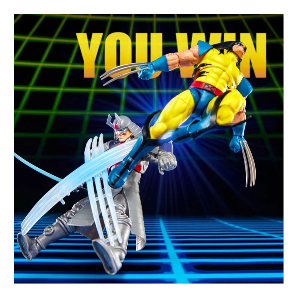 Marvel Legends Gamerverse Wolverine vs Silver Samurai 2 PACK