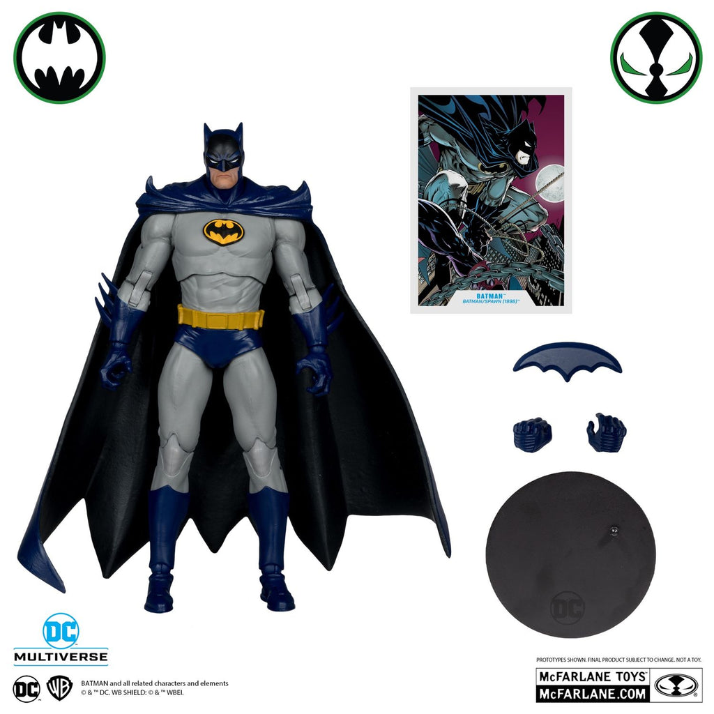 Dc Multiverse Batman 1996 Mcfarlane Platinum Edition Spawn