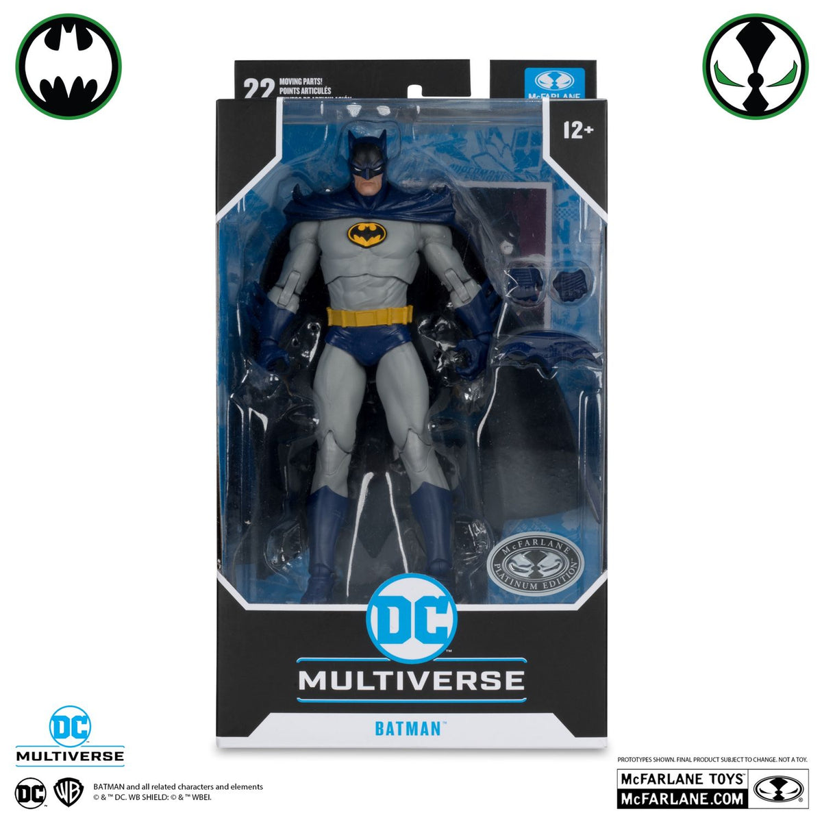 Dc Multiverse Batman 1996 Mcfarlane Platinum Edition Spawn