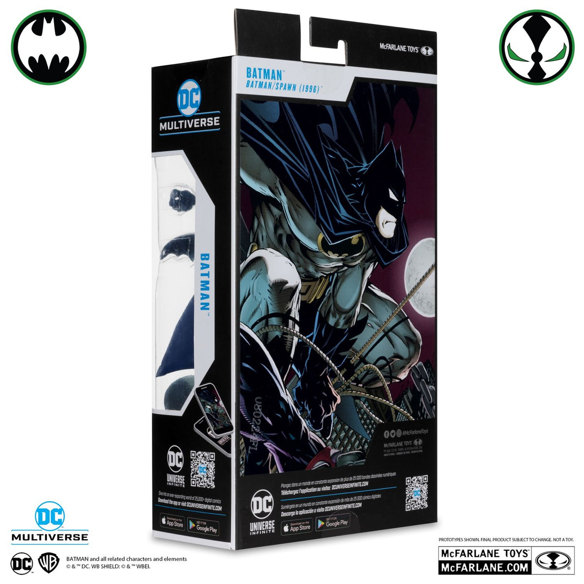 Dc Multiverse Batman 1996 Mcfarlane Platinum Edition Spawn