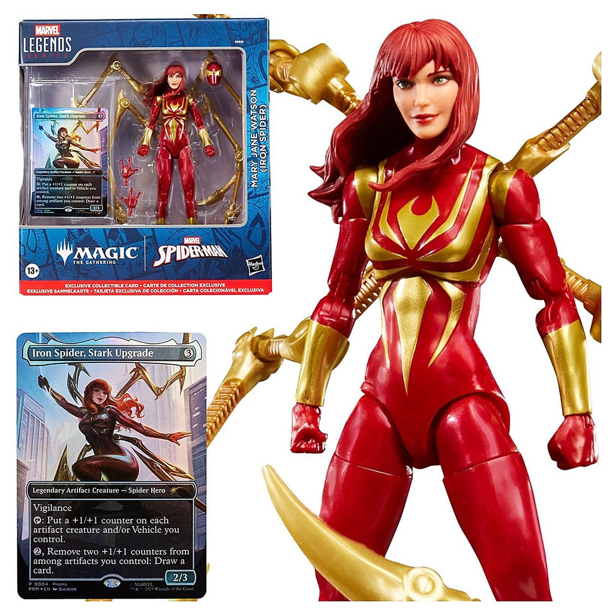Spiderman Marvel Legends Mary Jane Watson Iron Spider