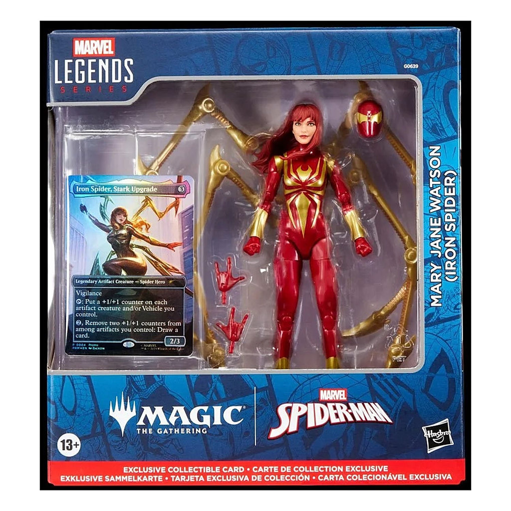 Spiderman Marvel Legends Mary Jane Watson Iron Spider