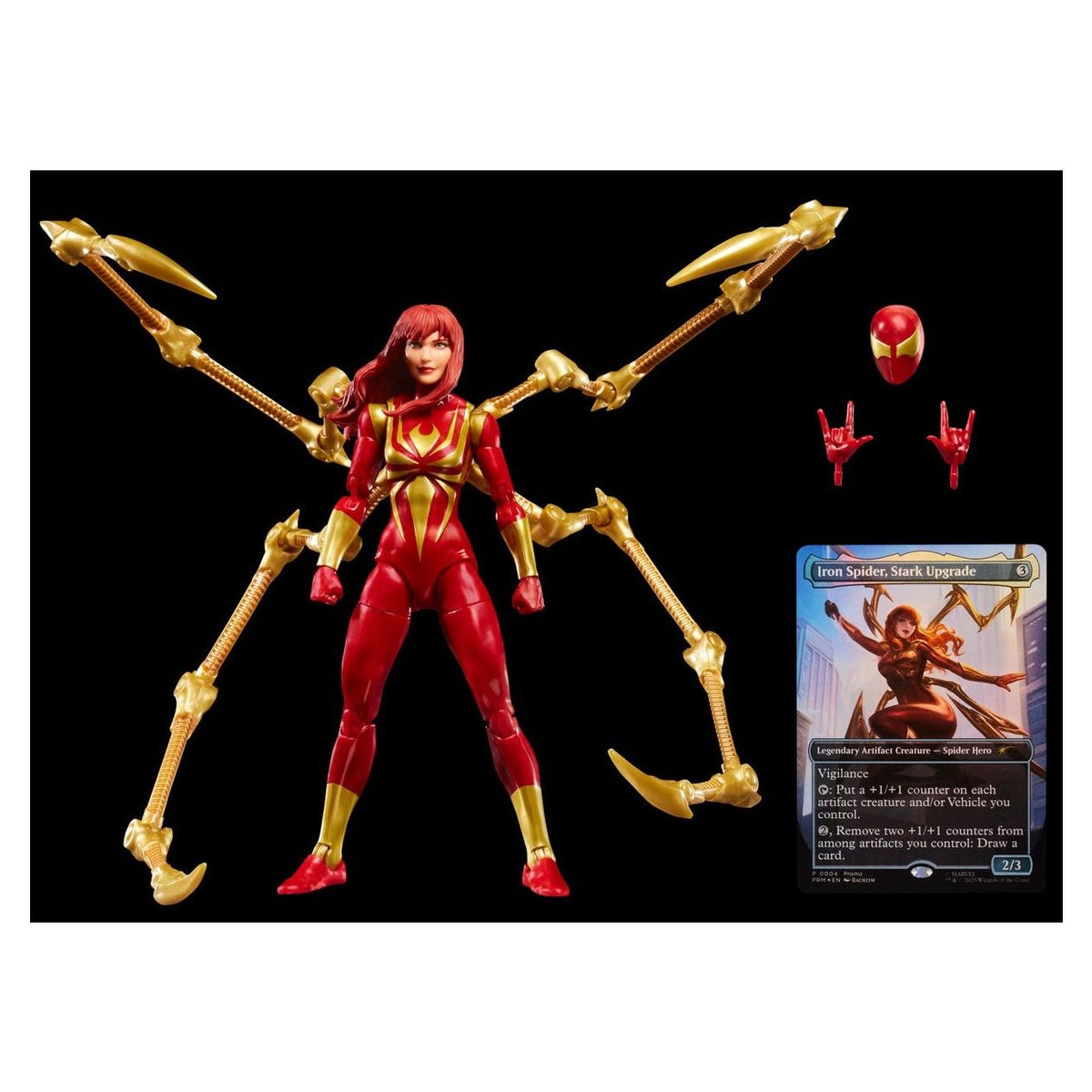 Spiderman Marvel Legends Mary Jane Watson Iron Spider