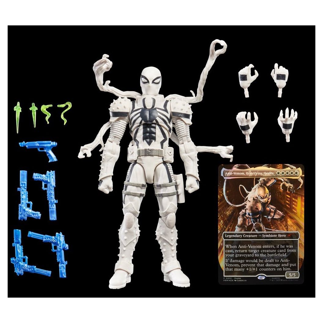 Figura Anti Venom Spiderman Marvel Legends Agente Anti-Venom