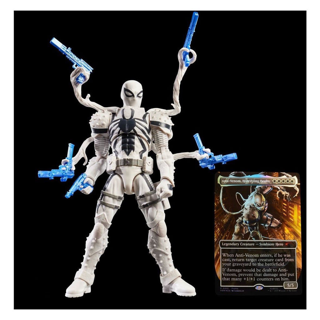 Figura Anti Venom Spiderman Marvel Legends Agente Anti-Venom